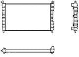 NRF 53600 Radiator, engine cooling