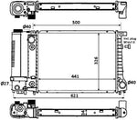 NRF 51356 Radiator, engine cooling