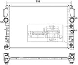 NRF 53423 Radiator, engine cooling