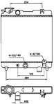 NRF 58659 Radiator, engine cooling