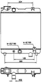 NRF 58659 Radiator, engine cooling