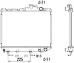 NRF 516706 Radiator, engine cooling