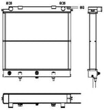 NRF 52129 Radiator, engine cooling