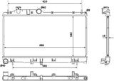 NRF 53929 Radiator, engine cooling