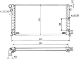 NRF 509502 Radiator, engine cooling