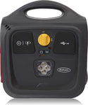 Ring RPP148 9A Portable Jump Starter, 12V Vehicles to 1.8L, 12V DC Socket, LED Light, Battery Power test, 2 USB Sockets