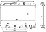 NRF 53948 Radiator, engine cooling