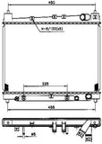 NRF 53212 Radiator, engine cooling