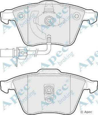 AUTOMOTIVE POWER EQUIPMENT CO PAD1299 Brake Pad