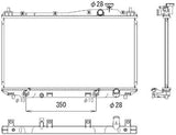 NRF 53749 Radiator, engine cooling