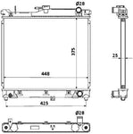 NRF 53930 Radiator, engine cooling