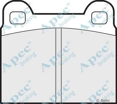 AUTOMOTIVE POWER EQUIPMENT CO PAD121 Brake Pad