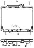 NRF 53208 Radiator, engine cooling