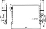 NRF 58802 Radiator, engine cooling