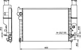 NRF 58802 Radiator, engine cooling