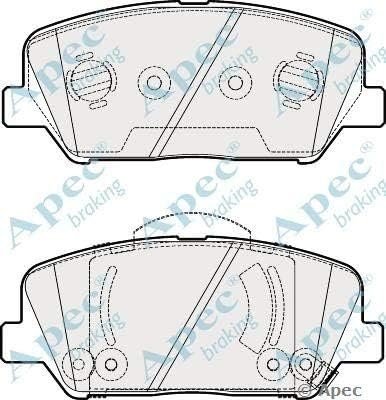 APEC PAD1980 Brake Pad