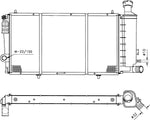 NRF 50406 Radiator, engine cooling