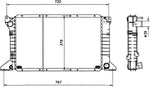 NRF 517373 Radiator, engine cooling