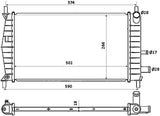 NRF 50131 Radiator, engine cooling