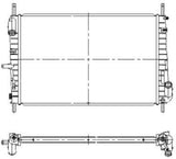 NRF 509641 Radiator, engine cooling