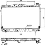 NRF 53504 Radiator, engine cooling