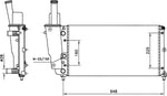 NRF 58072 Radiator, engine cooling