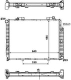 NRF 53945 Radiator, engine cooling