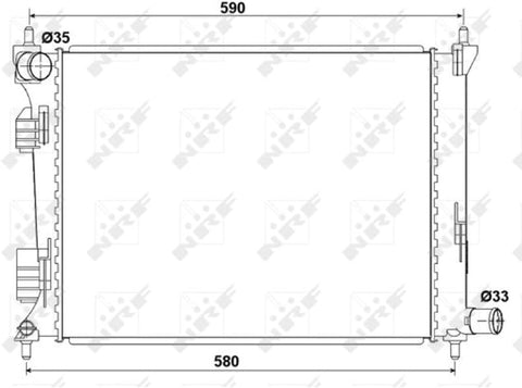 NRF 53166 Engine Cooling