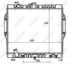 NRF 50449 Coolant Motor