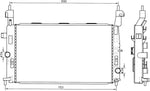 NRF 53416 Radiator, engine cooling